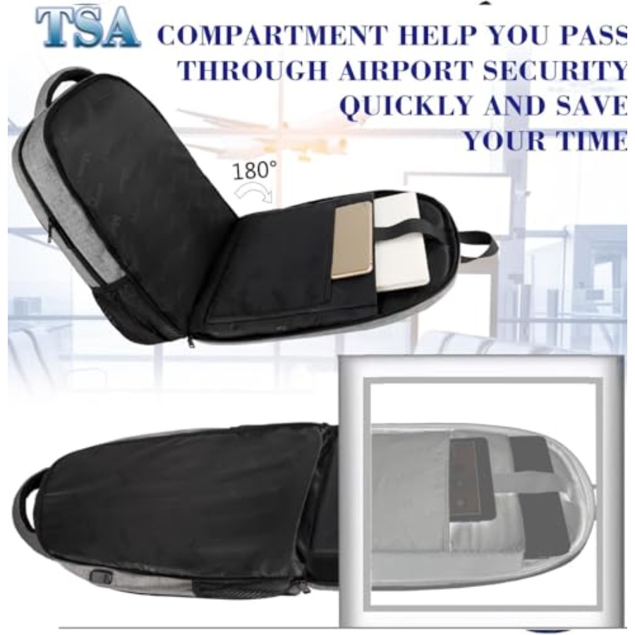 Extra Large.4 Laptop Backpack, - Travel Backpack Anti Theft avaliação e preço