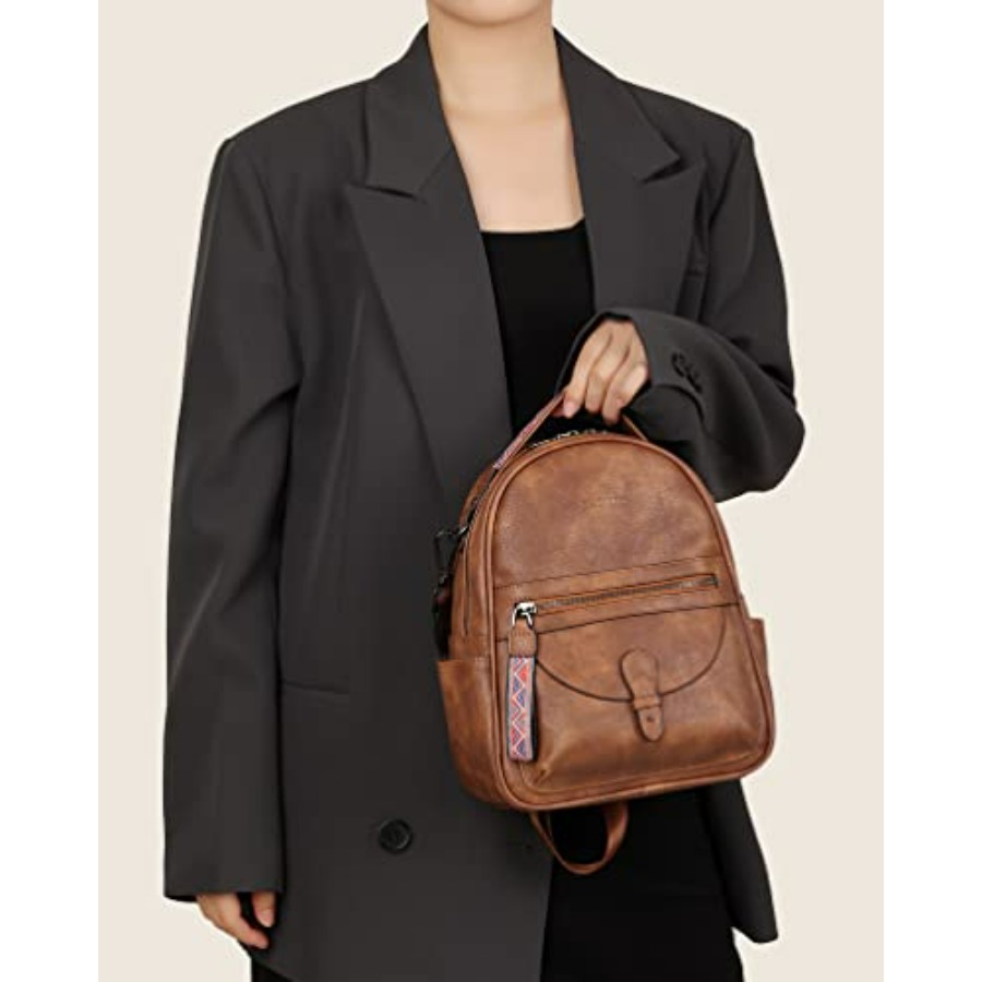 Mini Backpack Purse for Women, - Mini Backpack Purse avaliação e preço