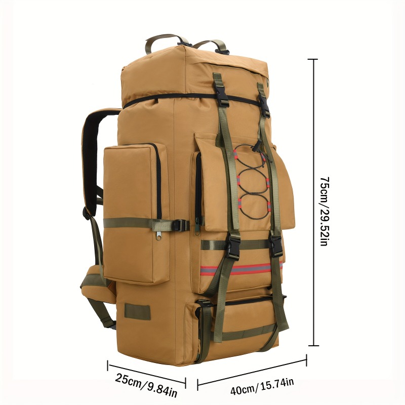 Large Capacity Outdoor Tactica - Rucksack Military Style avaliação e preço