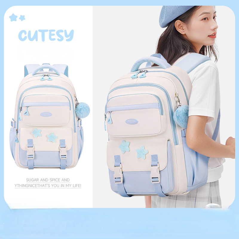 Cute Girls School Backpack Pin - School Backpack Teen avaliação e preço