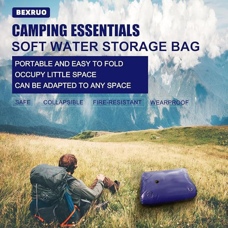 PVC Water Storage Bag New Soft - Hydration Pack Outdoor avaliação e preço
