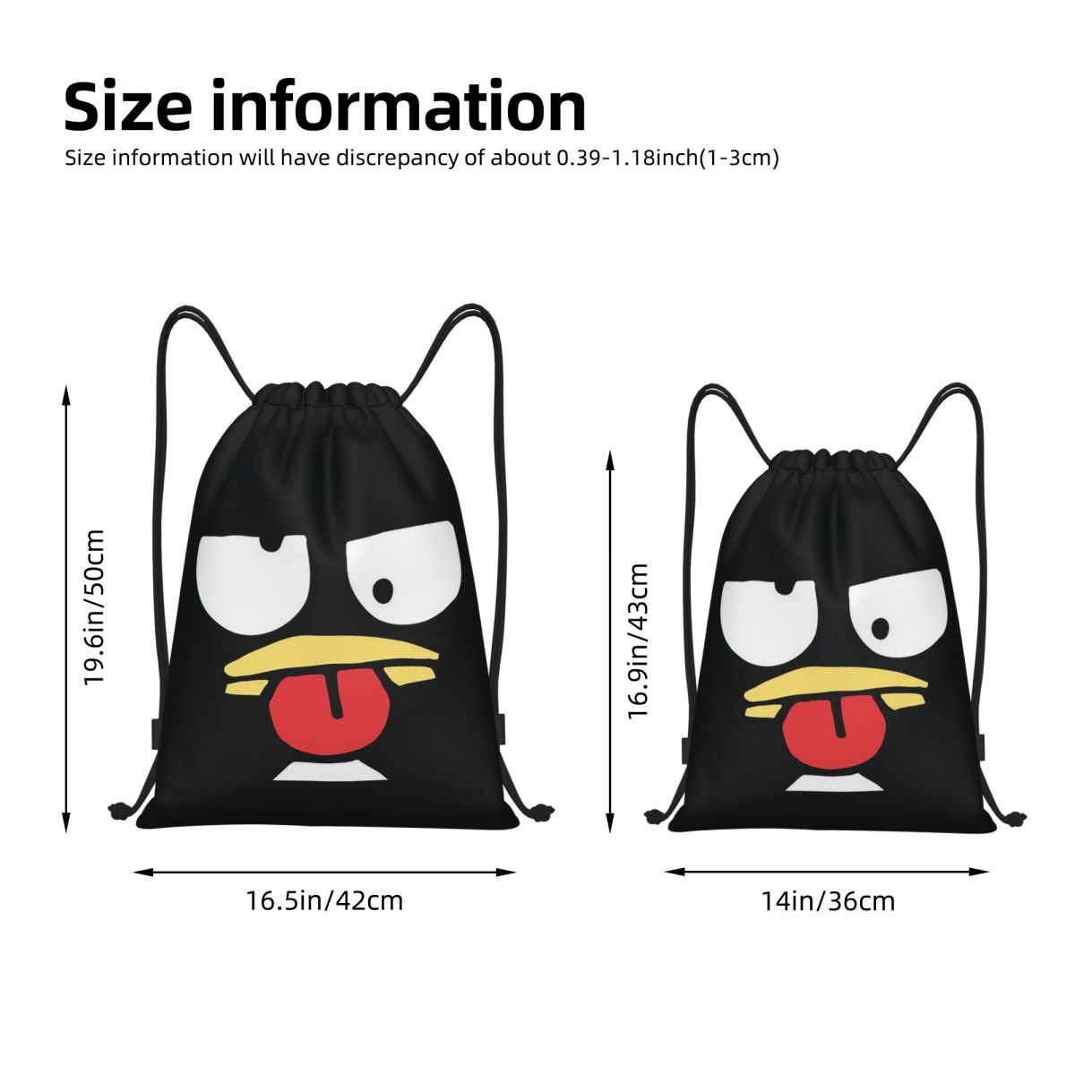 Badtzs Marus  Penguin Drawstri - Drawstring Gym Bag avaliação e preço