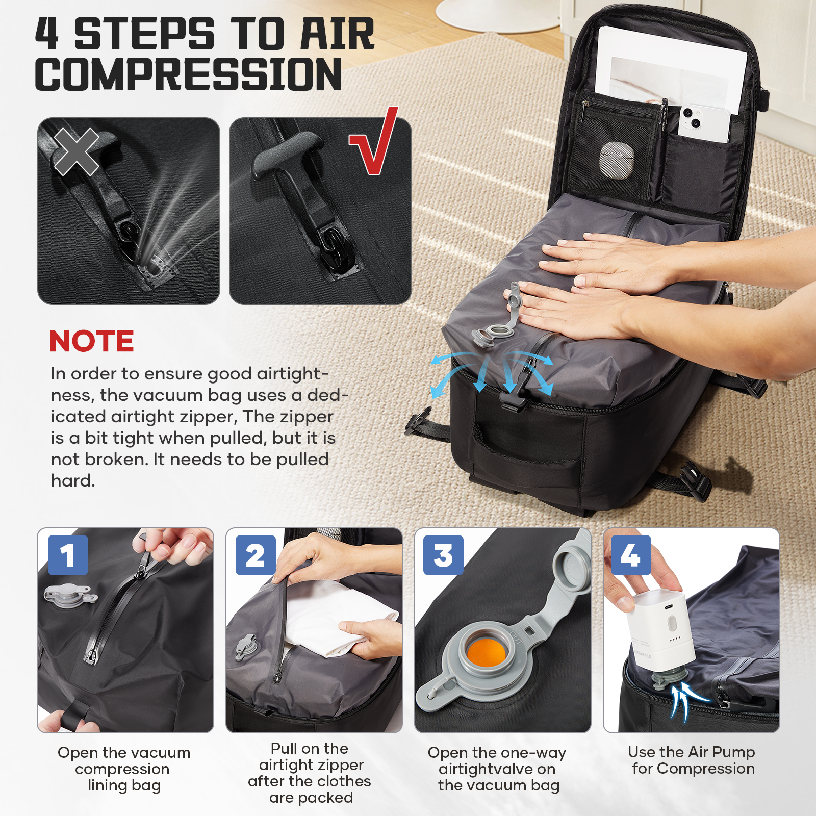 Women Backpack Vacuum Backpack - Fashion Backpack Women avaliação e preço