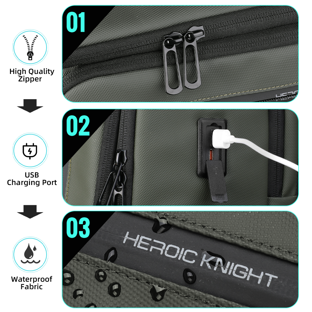 HK Business Men's Backpack 15. - Laptop Backpack 15.6 avaliação e preço