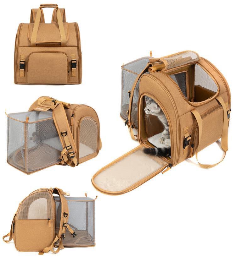Portable cat bag, expandable l - Foldable Backpack Small avaliação e preço