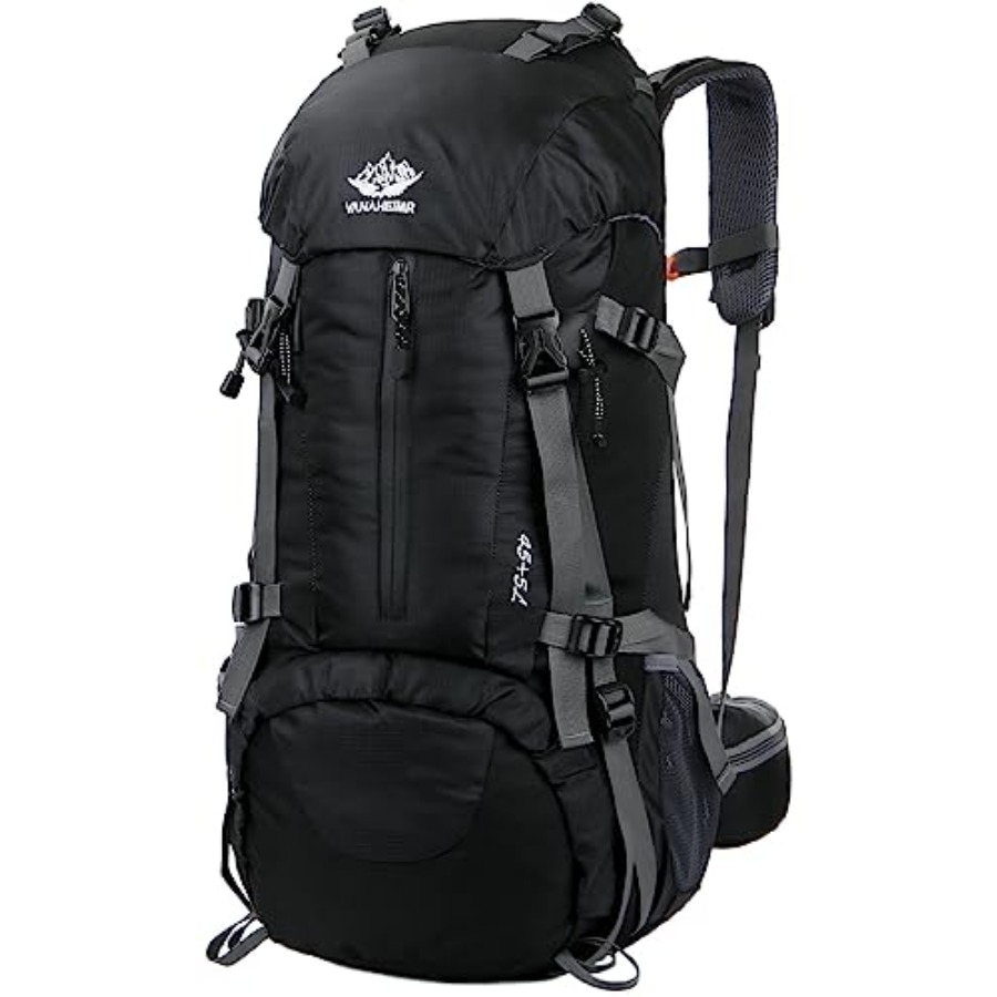 50L Hiking Backpack Men Campin - Rain Cover Backpack avaliação e preço