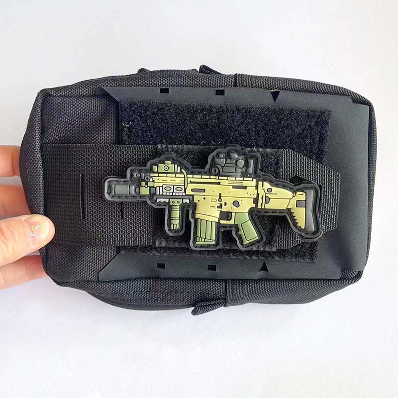 3D PVC Rubber Morale Patches M - Urban Backpack Tactical avaliação e preço